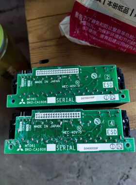 拆机三菱变频器端子板 BK0CA1606 图片实物图 包好询价