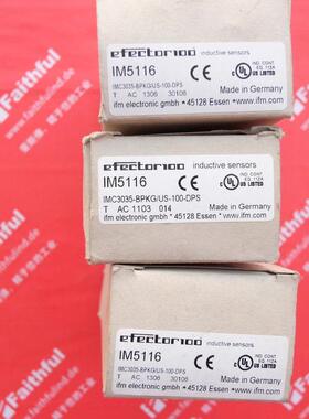 $IFM IM5116 易福门电感式传感器 IMC3035-BPKG/US-100-DPS询价