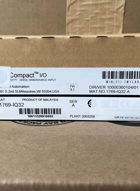 1769-IQ32原装美国AB罗克韦尔PLC模块CompactLogix系列询价