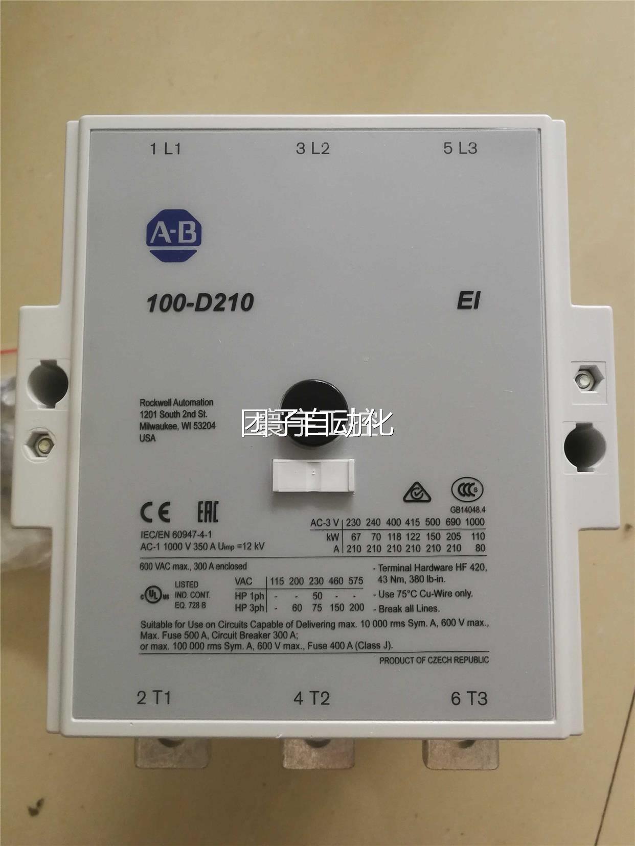 AB全新原装接触器 100-D21A0E00100D210EA 11-现货询价-封面