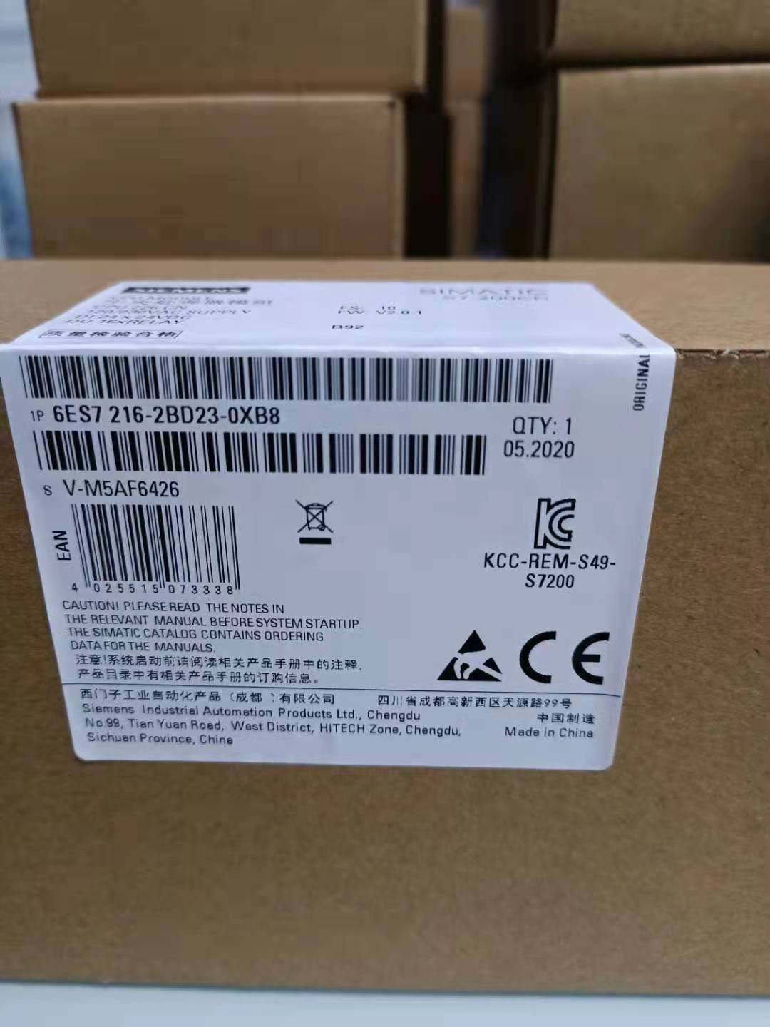 6ES7 216-2AD23-0XB0德国进口西门子全新模块询价