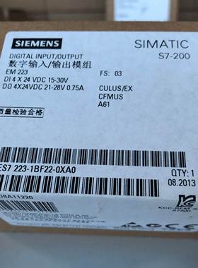 西门子可编程 PLC S7-200 EM223 6ES7223-1PL22-0XA8 16/16询价