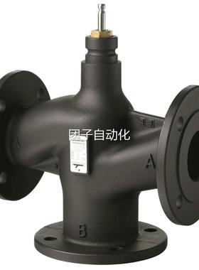 正品IEMENS门子VXF西53.50-40S法兰铸电动三通蒸汽调铁节阀门DN50