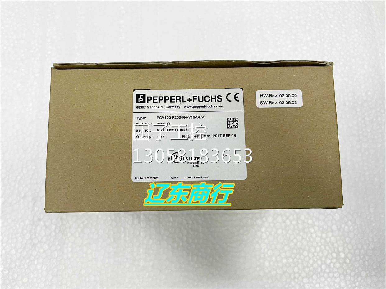 ！原装德国P+F传感器PCV100-F200-R4-V19-SEW现货现发询价