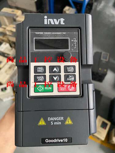 英威腾变频器0.75KW 220V 单项输入 九新 实物拍摄询价