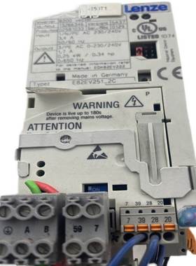 拆机伦茨变频器 E82EV251-2C 0.25KW 220V 现货已测试 质量保证询