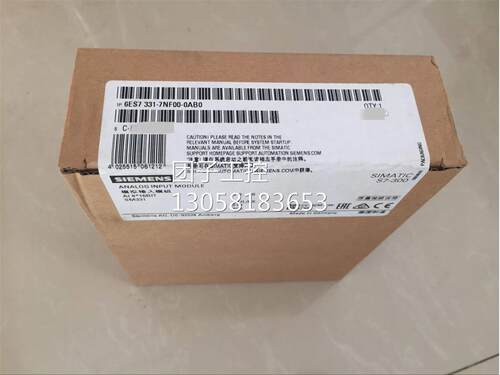 ！6ES7331-7NF00-0AB0 西门子S7-300PLC SM331 6ES7 331-7NF00-0A