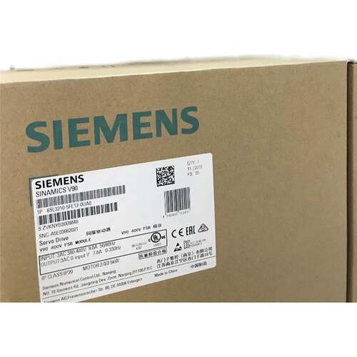 6SL3210-5FE10-4UF0西门子V90驱动器 输入电压380v 0.4 kW 现货询