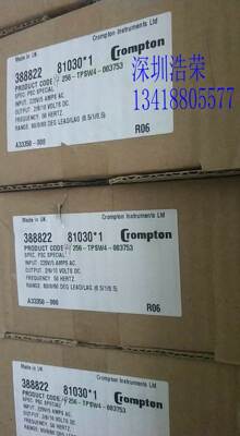 ！CODE-256-TPSW4-003753rompton控制器 询价