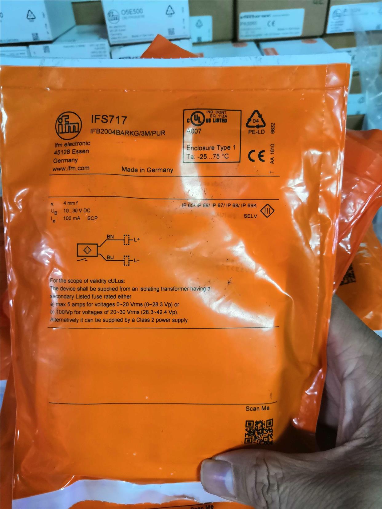 ！兴隆工控IFM IFS717传感器原装现货24个询价