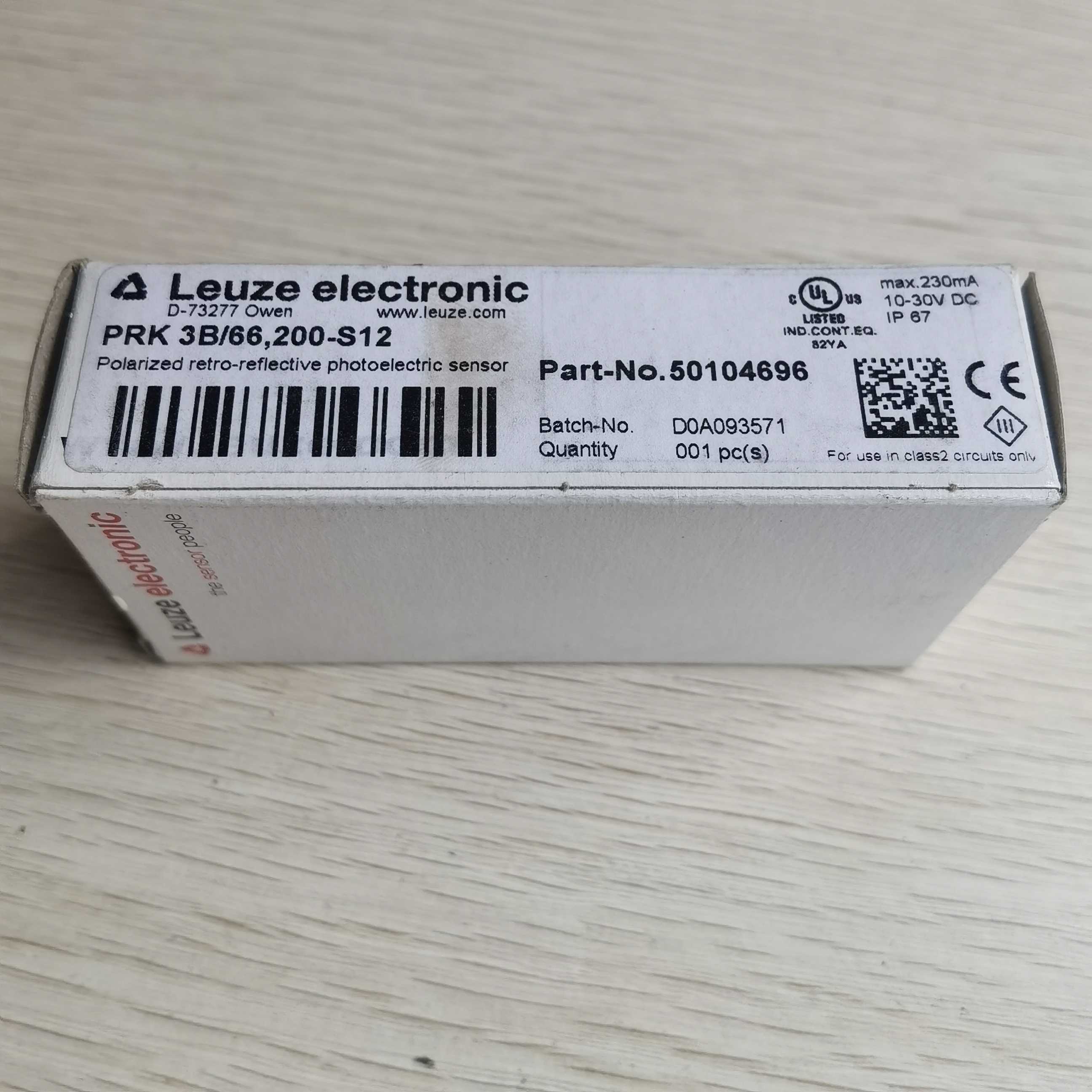 全新原装劳易测 PRK 3B/66,200-S12 50104696 实物照片询价