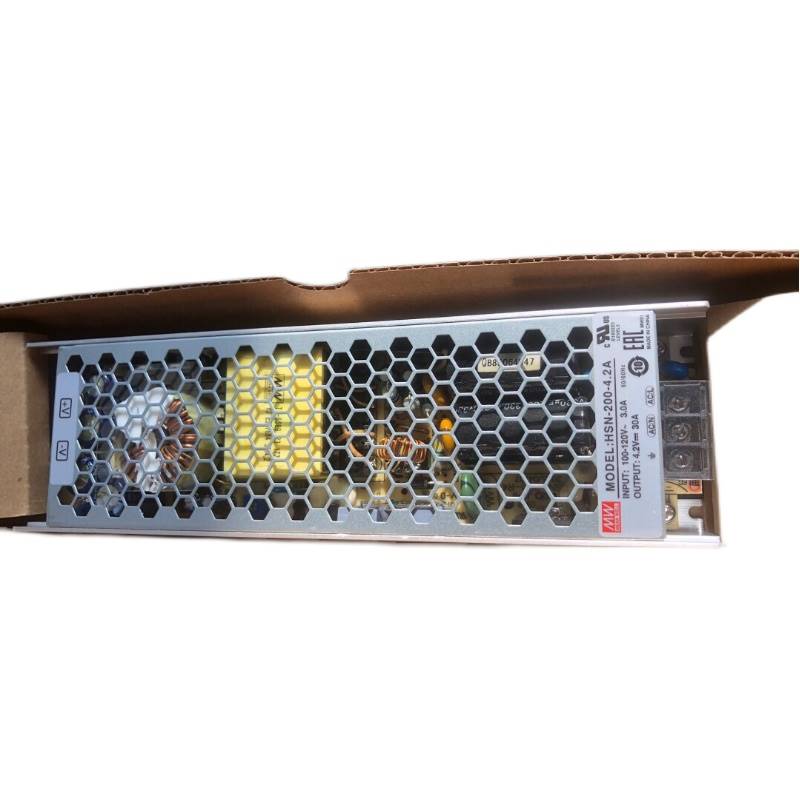 ！兴隆工控台湾明纬4.2V30A显示屏带PFC开关电源输入110ＶHSN-200