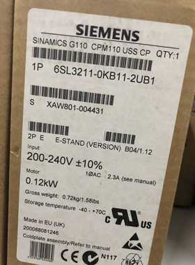 原装6SL3054-0EG00-1BA0 西门子S120 CF卡V4.6 6SL30540EG001BA0