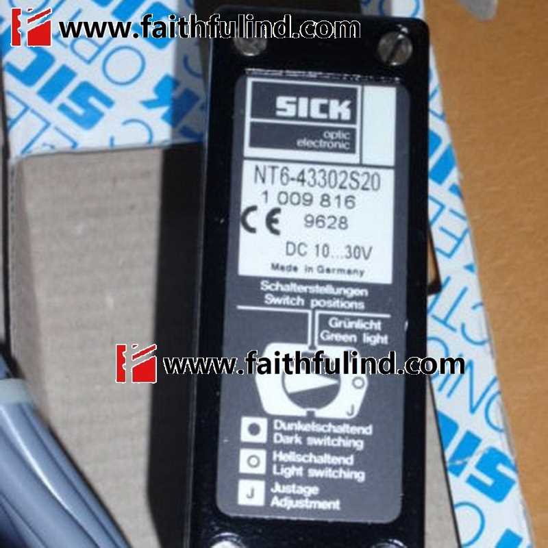 @Sick NT6-43302S20 西克全新色标传感器 1009816询价