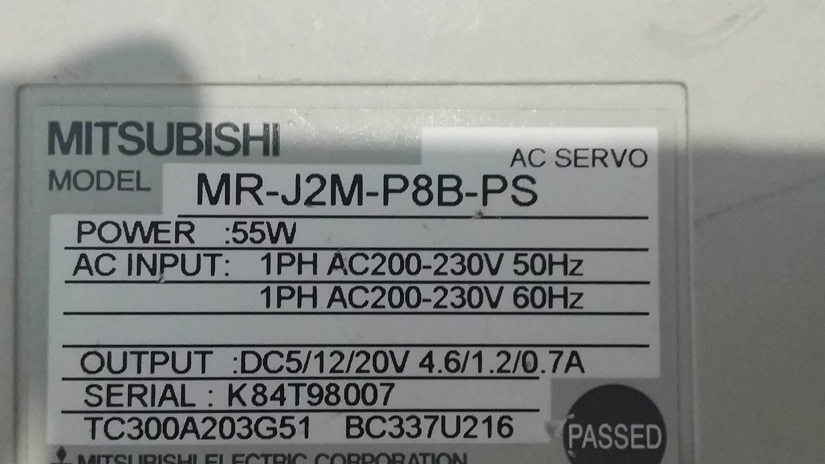 MR-J2M-P8B-PS 伺服驱动器询价