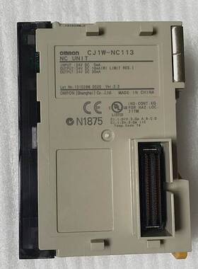 正品 进口日本欧姆龙定位模块 CJ1W-NC113/NC213/NC433 成色好询