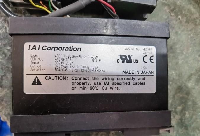 进口拆机货 本IAI驱动器AS日EP0-C-20 INHAWDC-P-2--ABUM 已测试