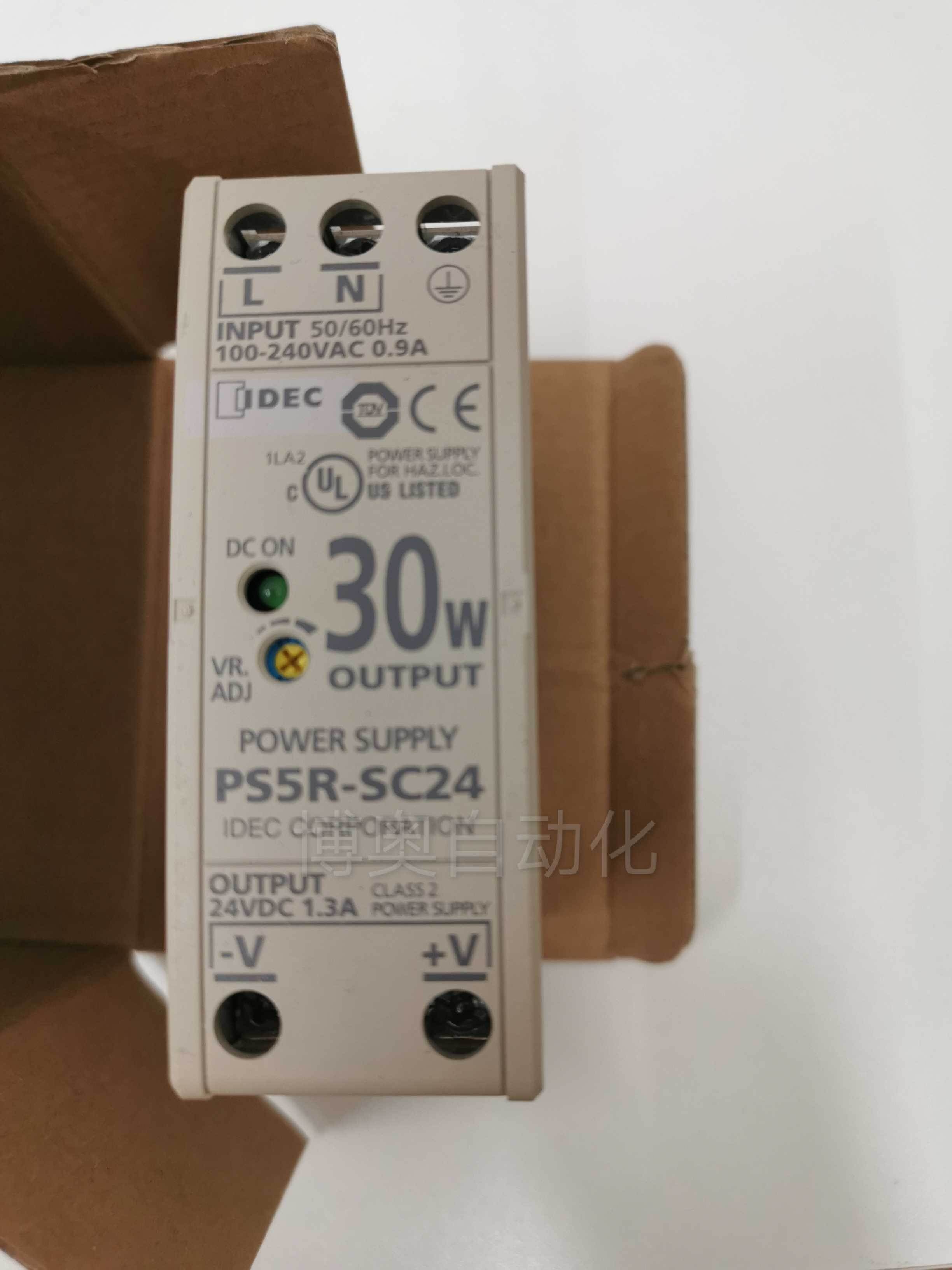 IDEC和泉开关电源PS5R-SC24输出DC24V导轨安装现货询价询价
