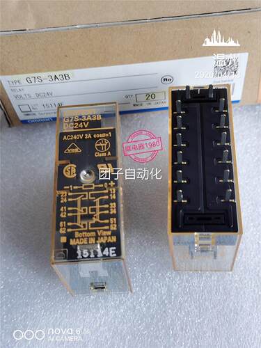 G7S-3A3B DC24V 全新姆原O装龙欧OMRN继电器询价