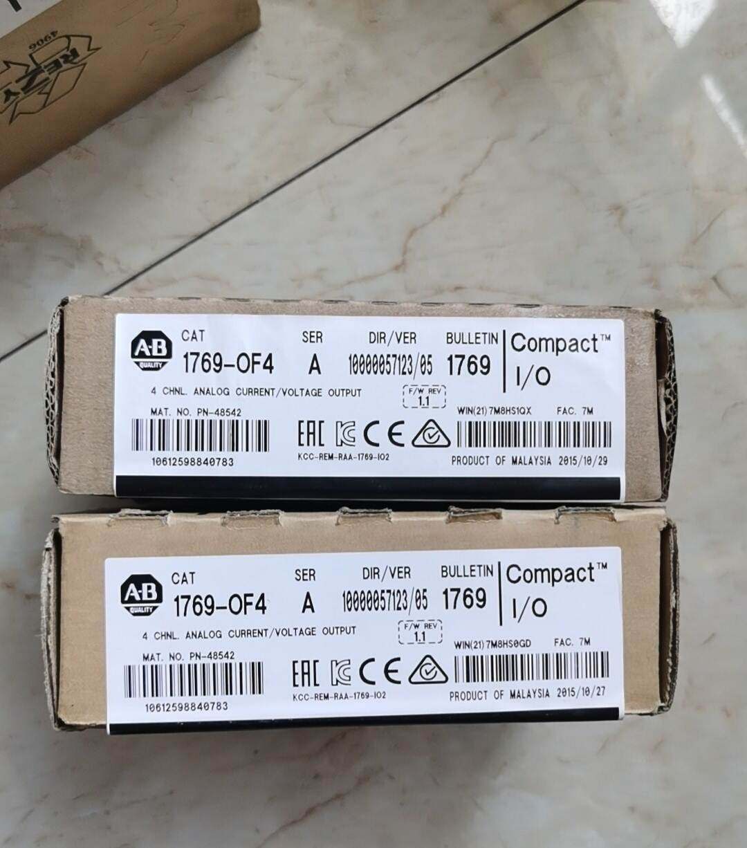 1769-OF4 Compact I/O 4通道模拟电流/电压输出模块 1769OF4询价