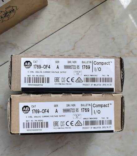 1769-OF4 Compact I/O 4通道模拟电流/电压输出模块 1769OF4询价