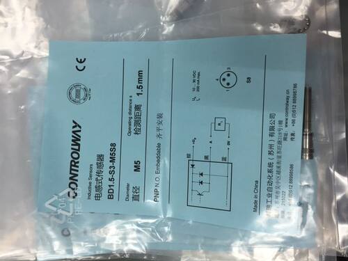 全新原装正品CONTRINEX科瑞传感器 BD1.5-S3-M5S8 询价