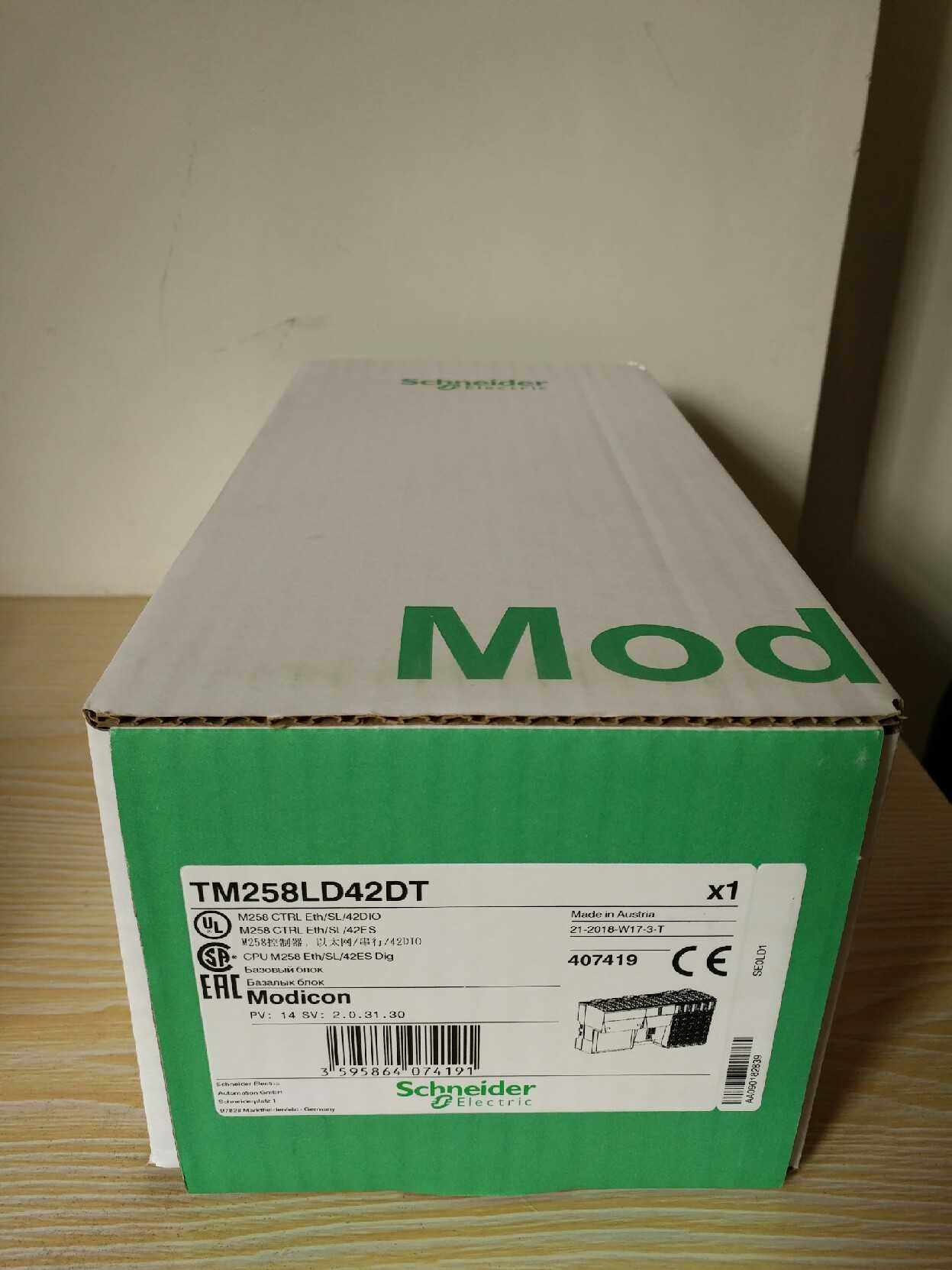 施耐德PLC本体模块 TM258LD42DT全新正品公司现货询价