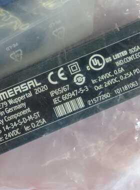 ￥Schmersal 101181063 施迈赛全新安全开关 CSS 14-34-S-D-M-ST