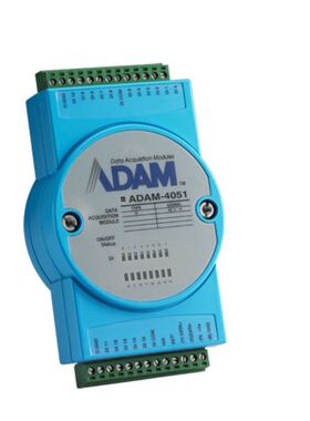 研华 16路隔离数字量输入模块 带LED显示，ADAM-4051询价