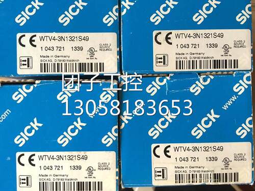 ！全新西克SICK漫反射光电开关WT4-2N112S28 WTV4-3N1321S4询价