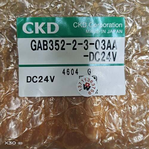 日本CKD喜开理进口电磁阀GAB352-2-3-03AA-DC24V GAB352-2 03AA询