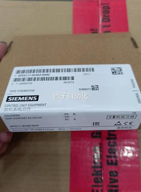 模西门子全新原装现货未拆封NCC 电气块 6FC511-0CA04-0AA10询价