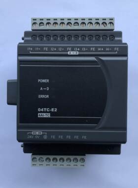 台达DVP-ES2系列PLC模拟量扩展DVP04TC-E2 DVP04PT-E2 DVP04AD-E2