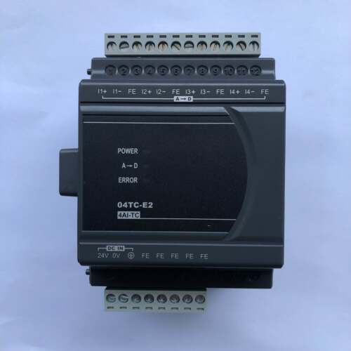 台达DVP-ES2系列PLC模拟量扩展DVP04TC-E2 DVP04PT-E2 DVP04AD-E2