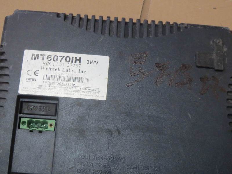 ￥威纶通触摸屏MT6070IH3WV主板功能包好质保询价