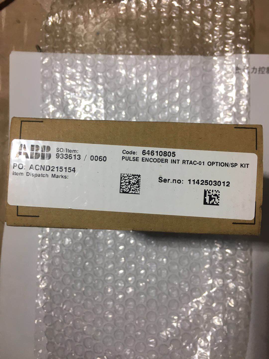全新ABB RTAC-01 ABB变频器编码器卡 顺丰包邮询价
