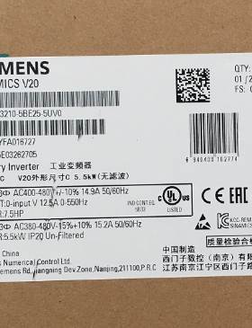 6SL3211-0KB15-5UA1西门子G110变频器0.55KW 6SL32110KB155UA1询