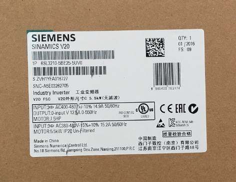 西门子G120变频器控制单元CU240E-2DP 6SL3244-0BB12-1PA1正品询