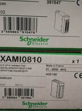 施耐德PLC Modicon X80 隔离模拟量输入模块BMXAMI0800 0810 0410