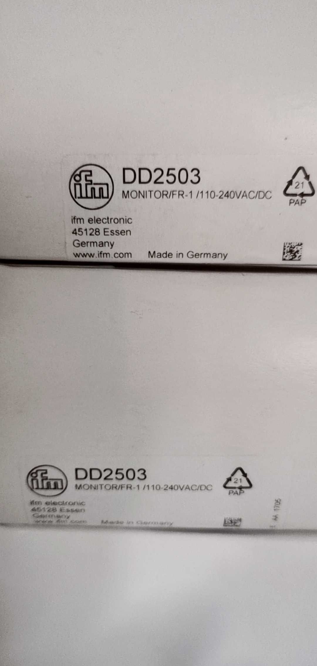 @IFM易福门速度监视器DD2503询价