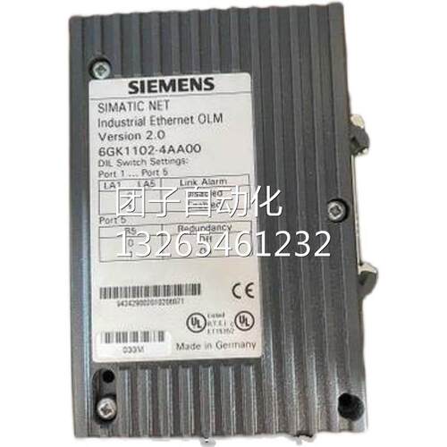 西门子工业以太网光纤通讯模块6GK1 102 6GK1102-7AA00/7AAOO询价