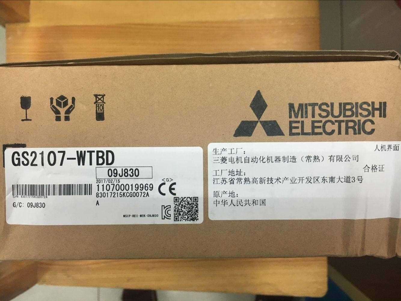 ￥三菱全新原装正品触摸屏7寸人机界面 GS2107-WTBD/N 询价