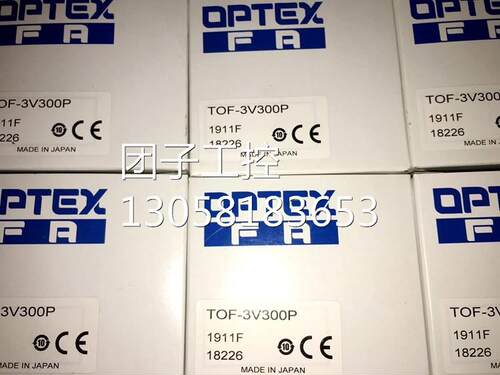 ！全新原装日本奥普士OPTEX光电开关TOF-3V300P询价