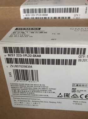 西门子6ES7223-1PH22-0XA8/EM223，8输入，24VDC/8出 继电器询价