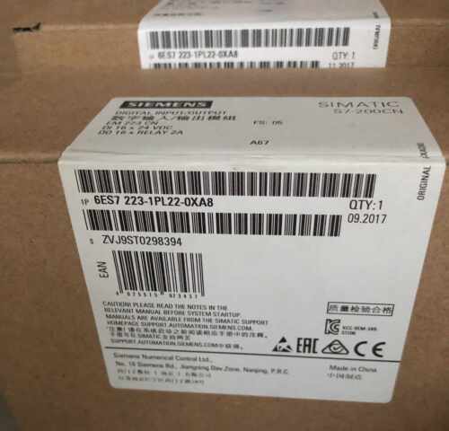 西门子6ES7223-1PH22-0XA8/EM223，8输入，24VDC/8出 继电器询价