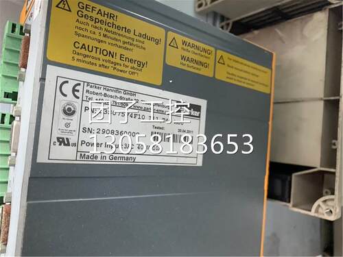 ￥Parker/派克伺服驱动器C3S075V4F10 I11 T40 M00成色好 询价