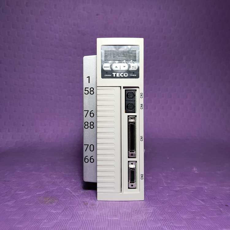 @台湾东元伺服电机JSMA-SC08ABK01+JSDAP-20A 全新750W询价