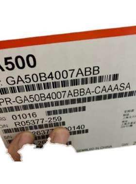 安川变频器GA500系列CIPR-GA50B4005,4007,4009全新原装正品询价