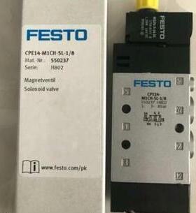 费斯托 FESTO 电磁阀 CPE14-M1CH-5L-1/8 550237 现货询价