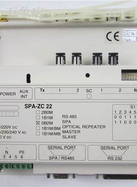 ABB 控制系统PLC DCS模块 SPA-ZC22 0B2M SPA 实物拍摄 现货实价